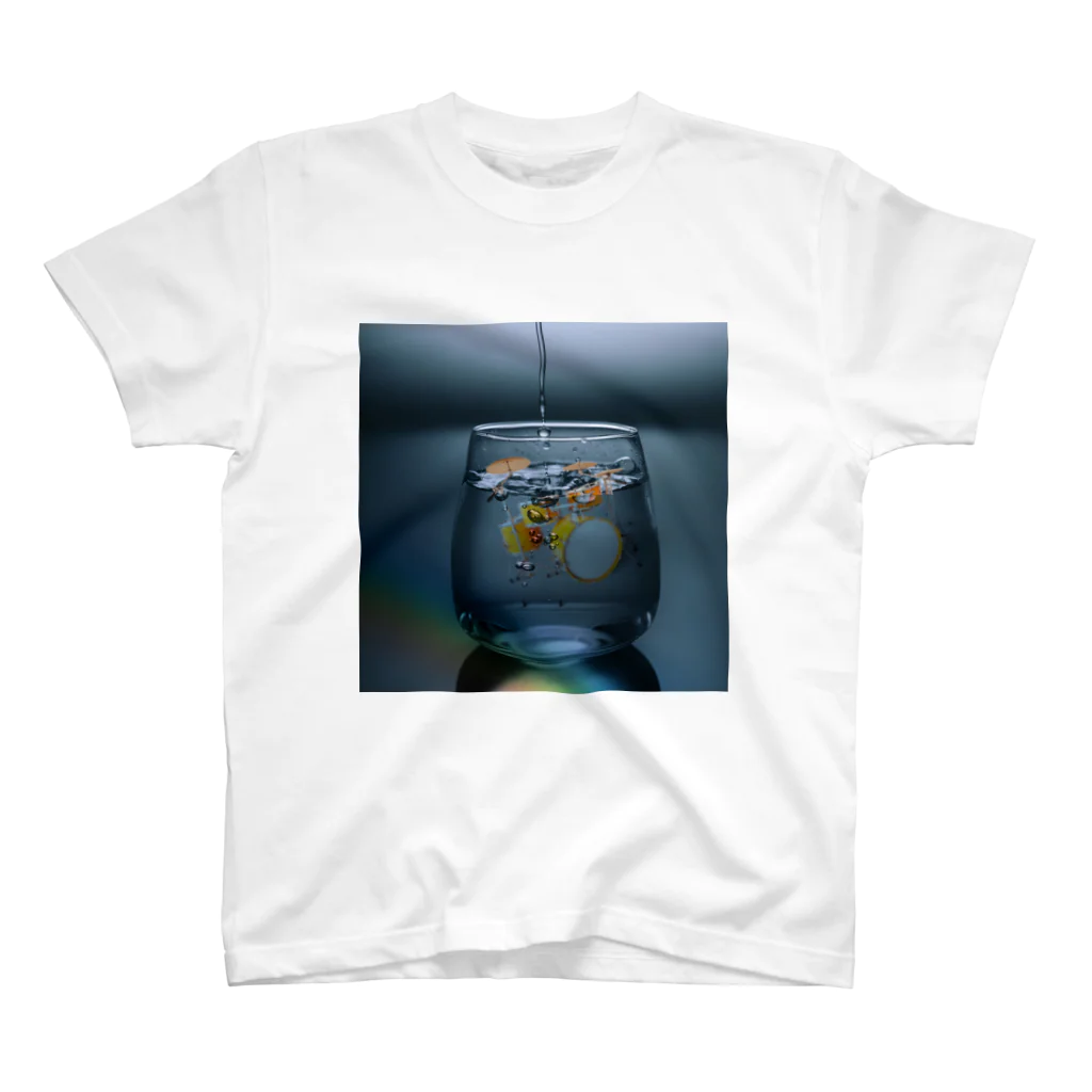 イロハ＊デザインのDrum Water スタンダードTシャツ