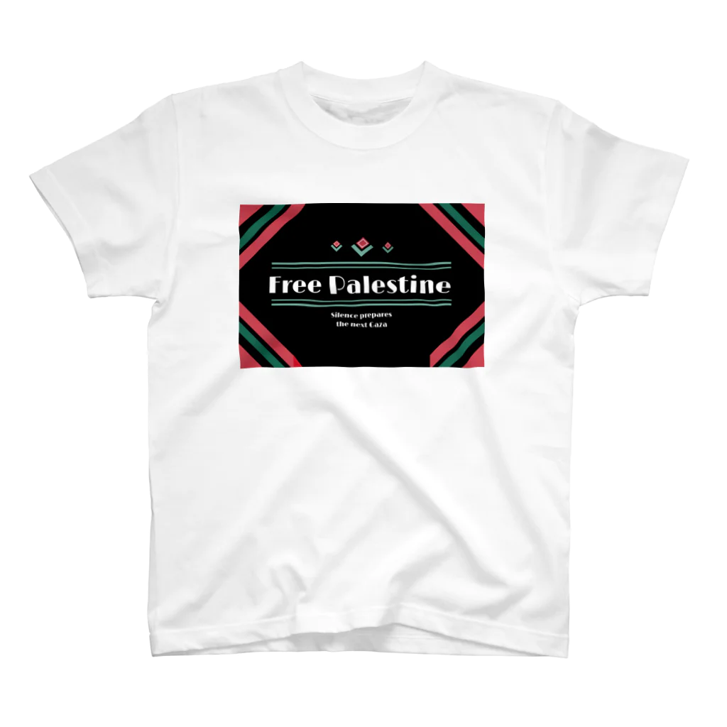 ちょっといい感じ🍙のFreePalestine Regular Fit T-Shirt