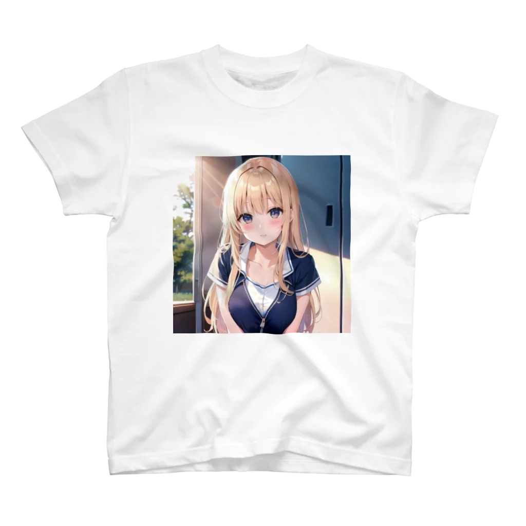 yo-yo-yoの美少女 スタンダードTシャツ