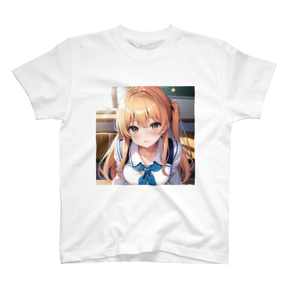 yo-yo-yoの美少女 スタンダードTシャツ