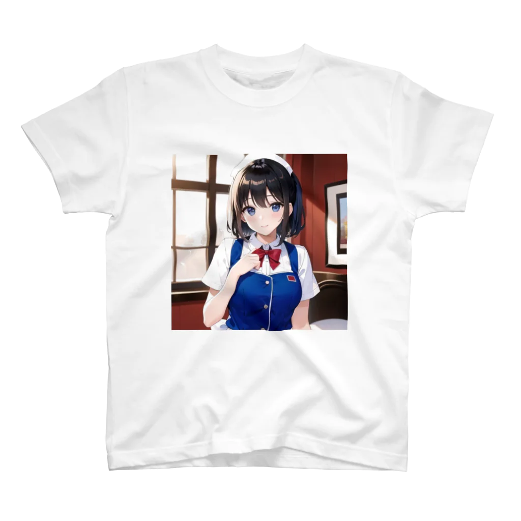 yo-yo-yoの美少女 スタンダードTシャツ