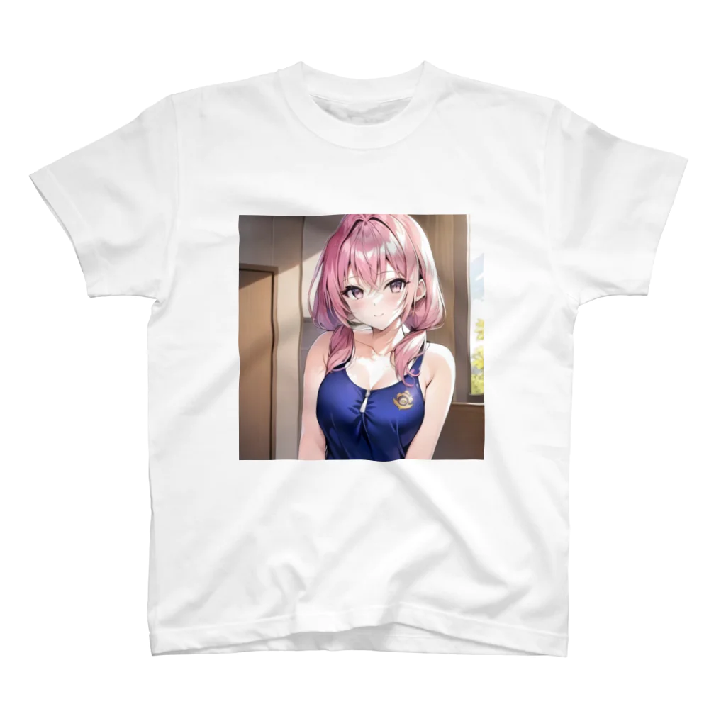 yo-yo-yoの美少女 スタンダードTシャツ