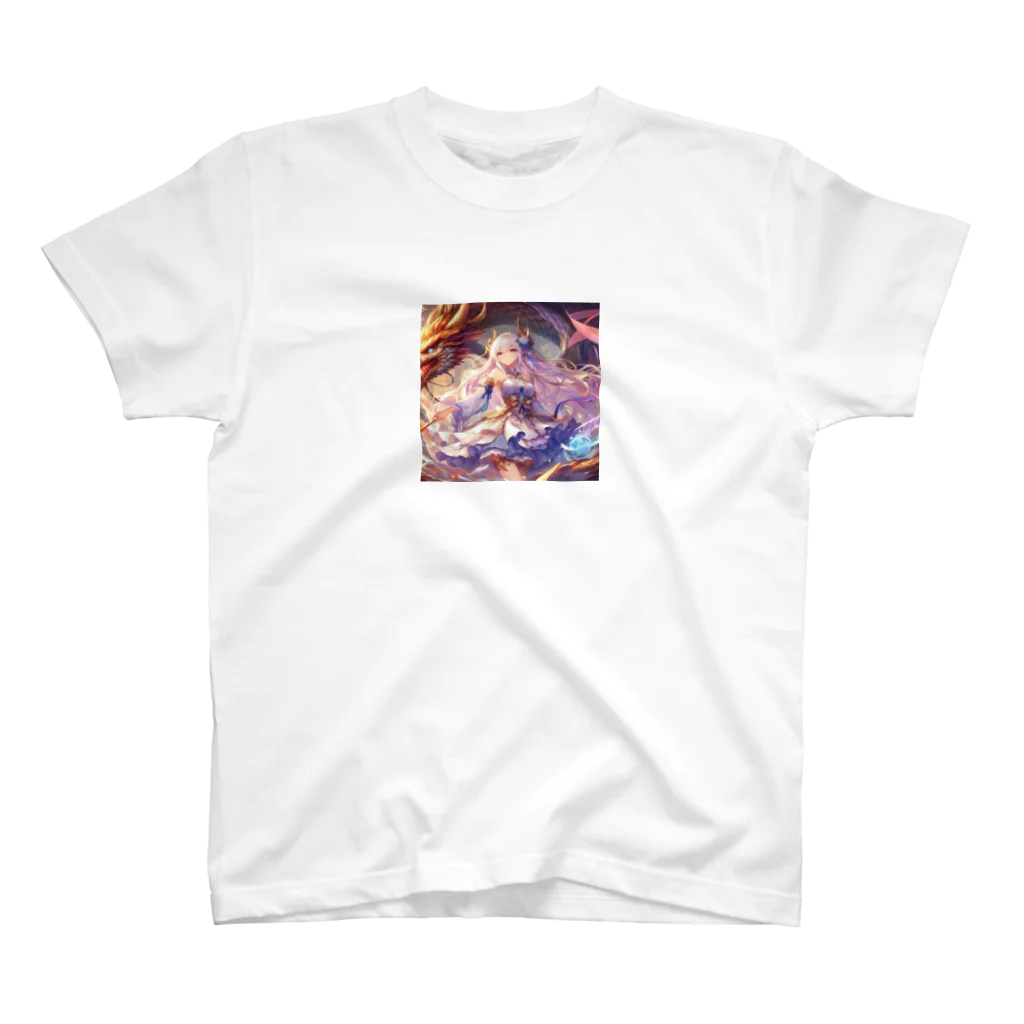 終わらない夢🌈の魔法を操る少女と守護龍✨シリーズ① スタンダードTシャツ