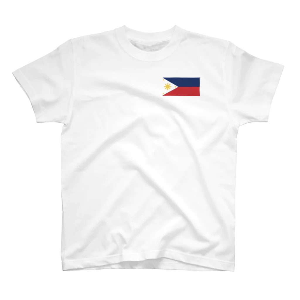 Fuu-fuu-fuuのPhilippines　souvenirs to the philippines It is written in Japanese Regular Fit T-Shirt