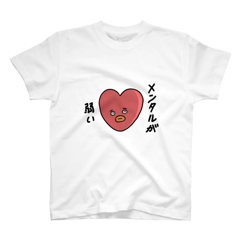 まがおのメンタル弱い スタンダードTシャツ