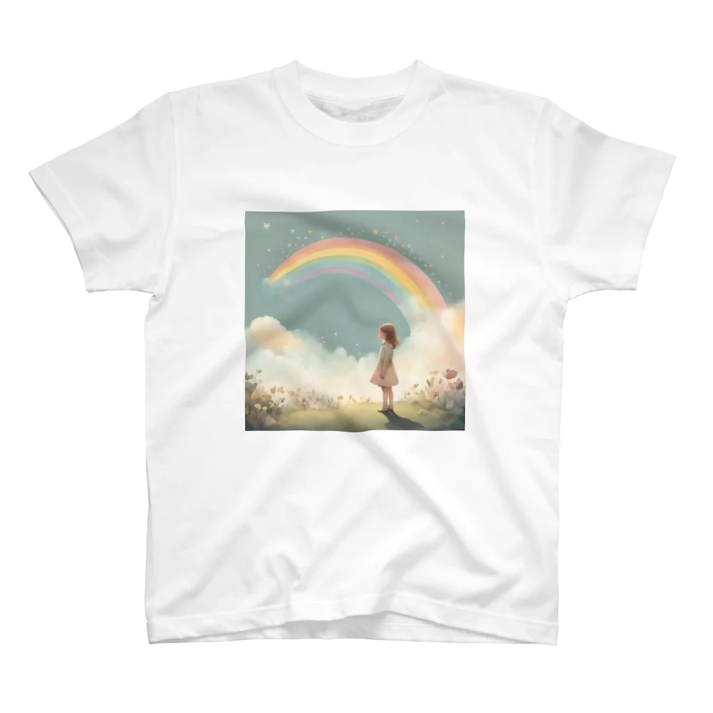 いさぴの虹色の夢 Regular Fit T-Shirt
