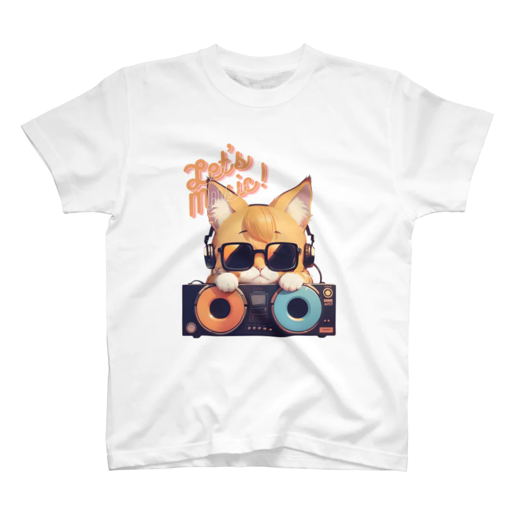 521のDJ Nyanko スタンダードTシャツ