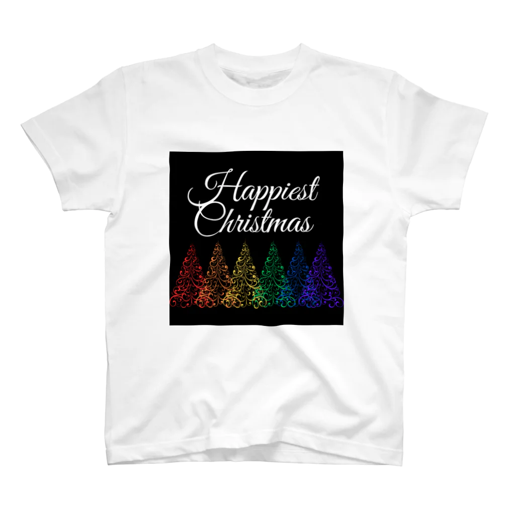 LGBTQ MianのHappiest Christmas スタンダードTシャツ