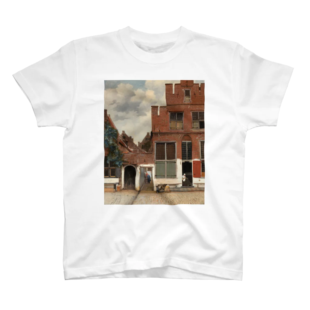 世界美術商店の小路 / The Little Street Regular Fit T-Shirt