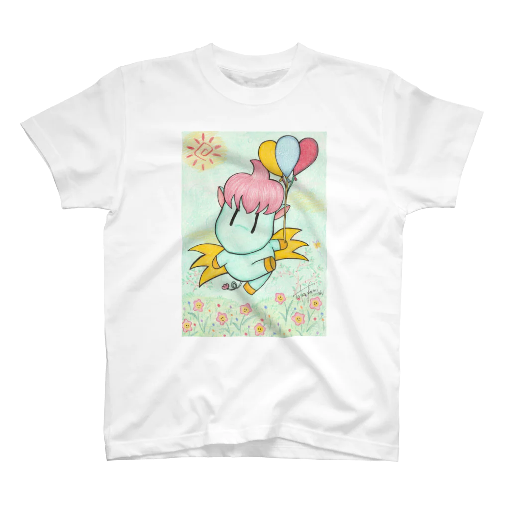 ギャラリー桃胡亭のおはなばたけだよ スタンダードTシャツ