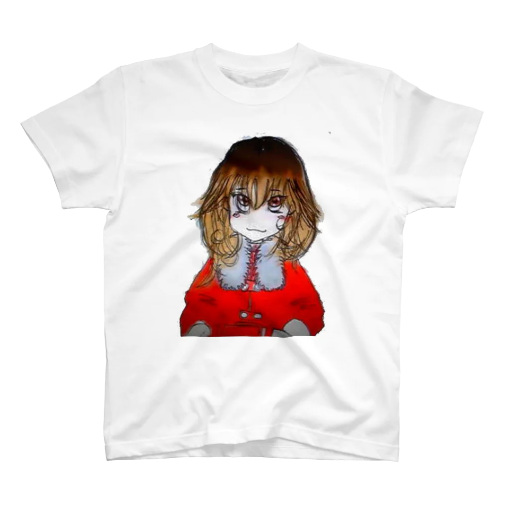 matinekoの赤コート娘 スタンダードTシャツ