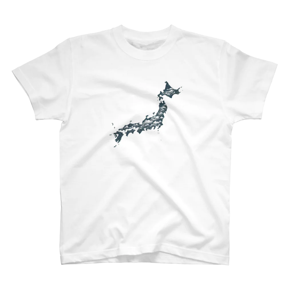 8ball.AI.artの日本列島 Regular Fit T-Shirt