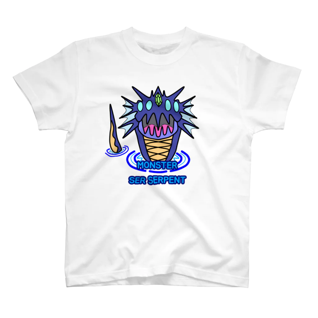 モンスター工房のMONSTER（モンスター）シーサーペント Regular Fit T-Shirt