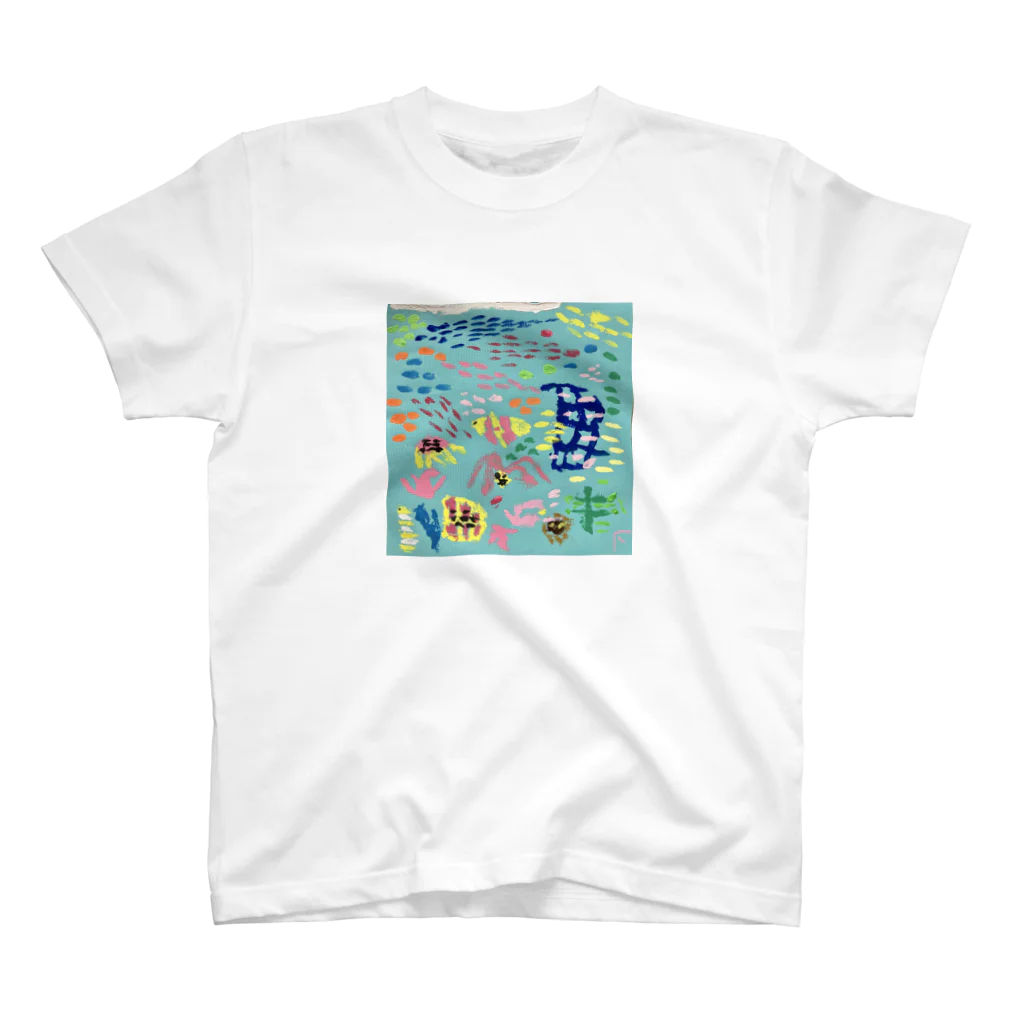 ふゆふゆの海の中 Regular Fit T-Shirt