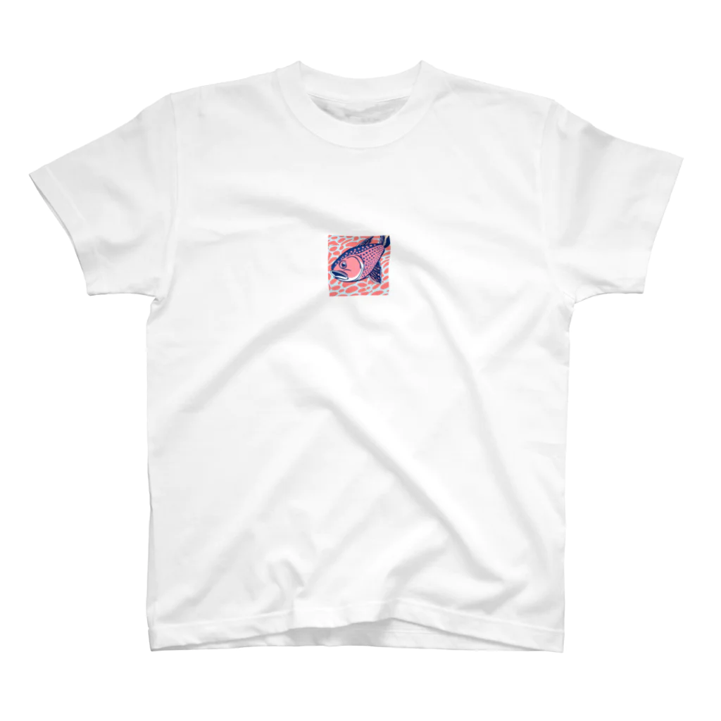 uonekoのお魚イラストグッズ Regular Fit T-Shirt