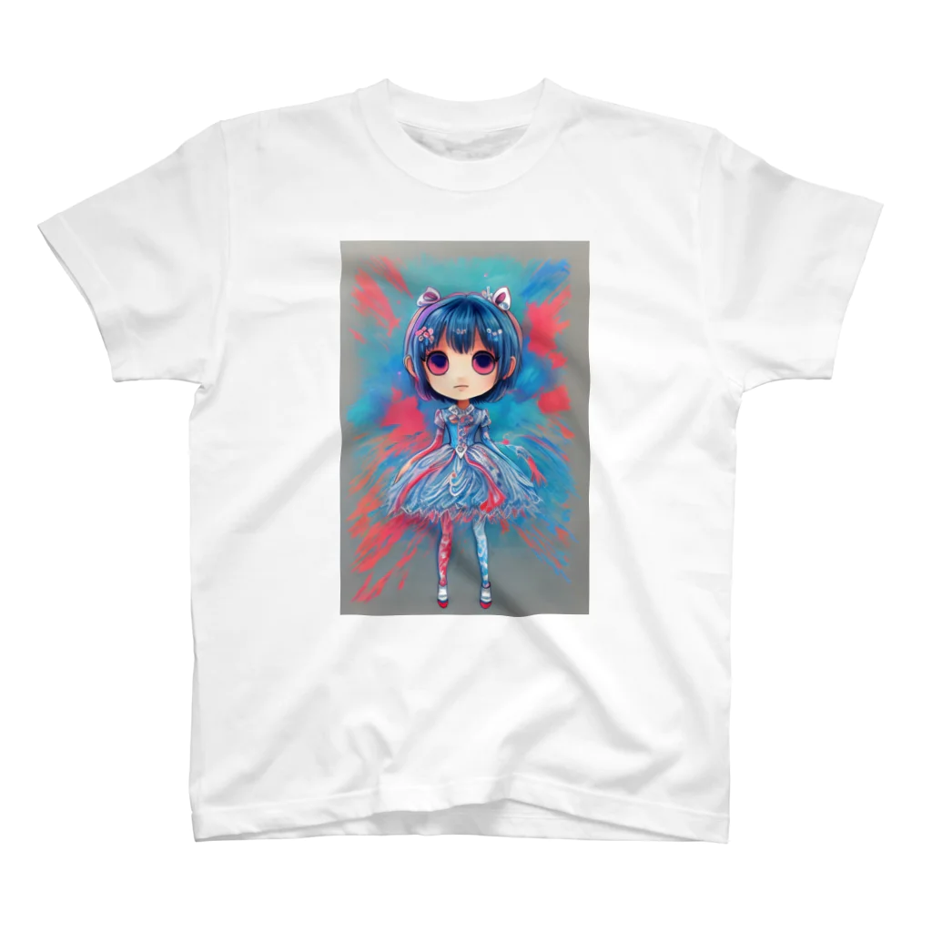 koba4096のバレー少女 スタンダードTシャツ