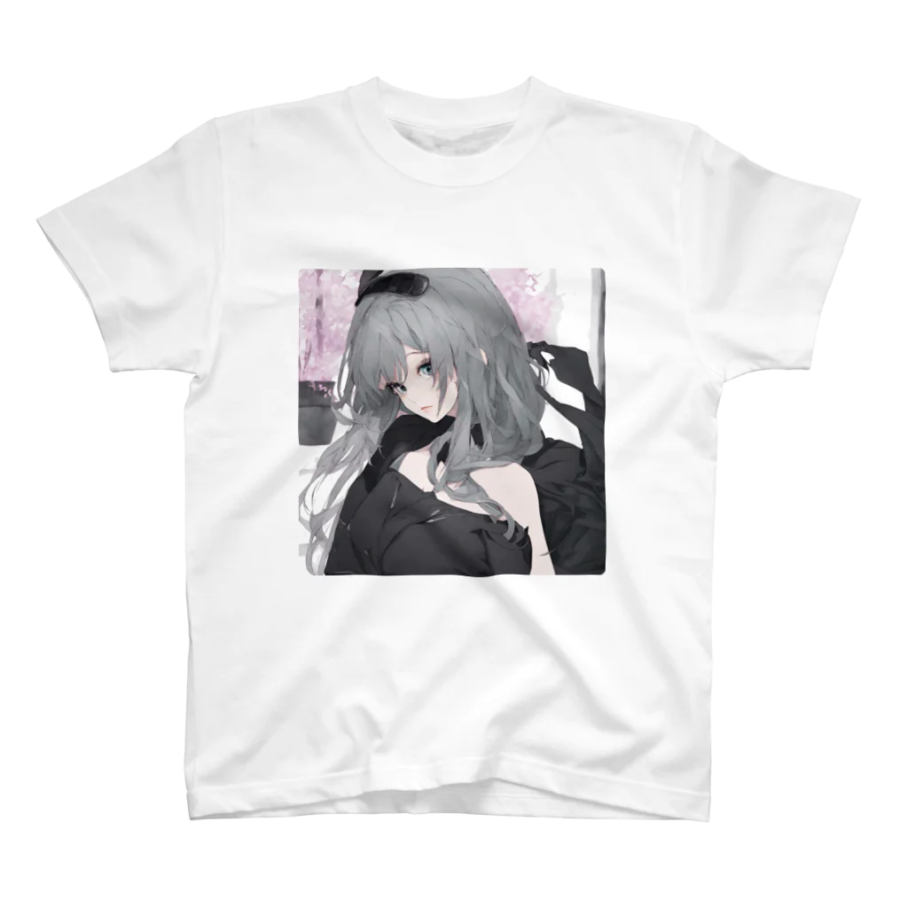 アイリスのショップの口下手な女の子 スタンダードTシャツ