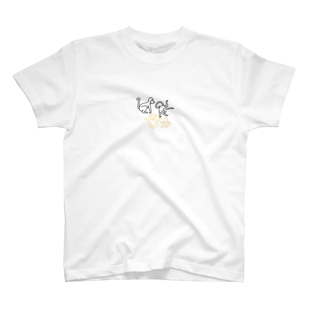 "Elegance Crew"のモンチー Regular Fit T-Shirt