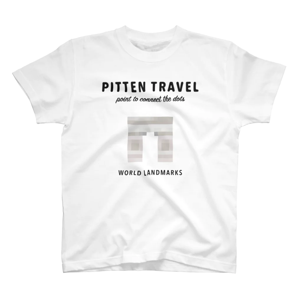 PITTEN PRODUCTSのPITTEN TRAVEL PX WORLD #3-1 Regular Fit T-Shirt