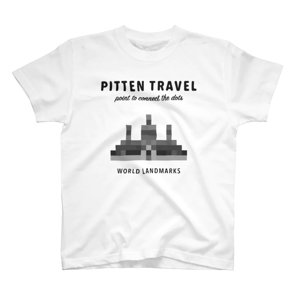 PITTEN PRODUCTSのPITTEN TRAVEL PX WORLD #4-1 スタンダードTシャツ