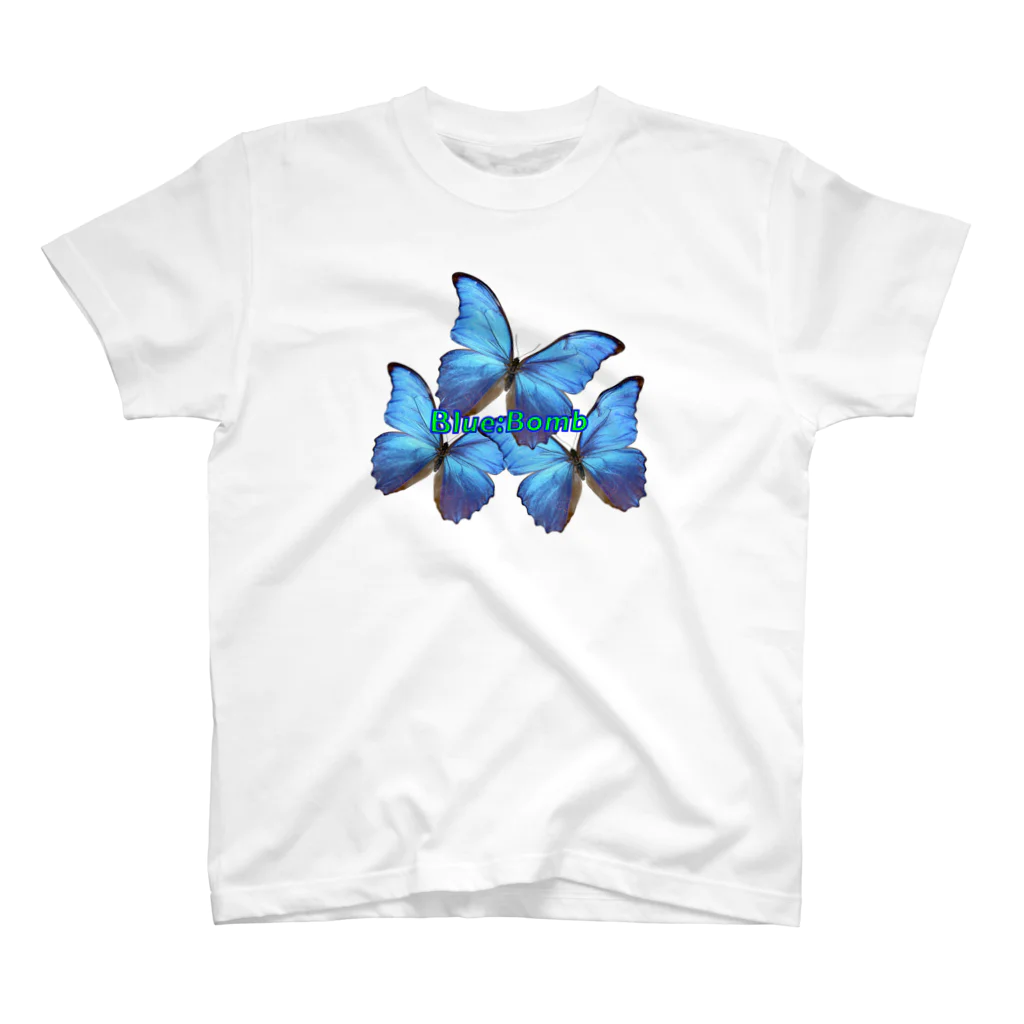 BluffBoy🐝のBlue:Bomb🦋 Regular Fit T-Shirt