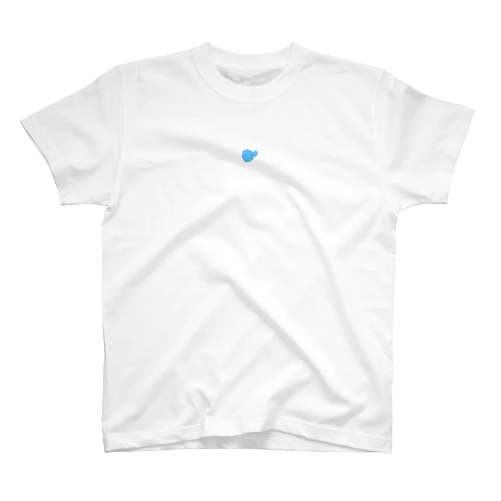 nekooteのにゃぴわらちゃん（ブルー） Regular Fit T-Shirt