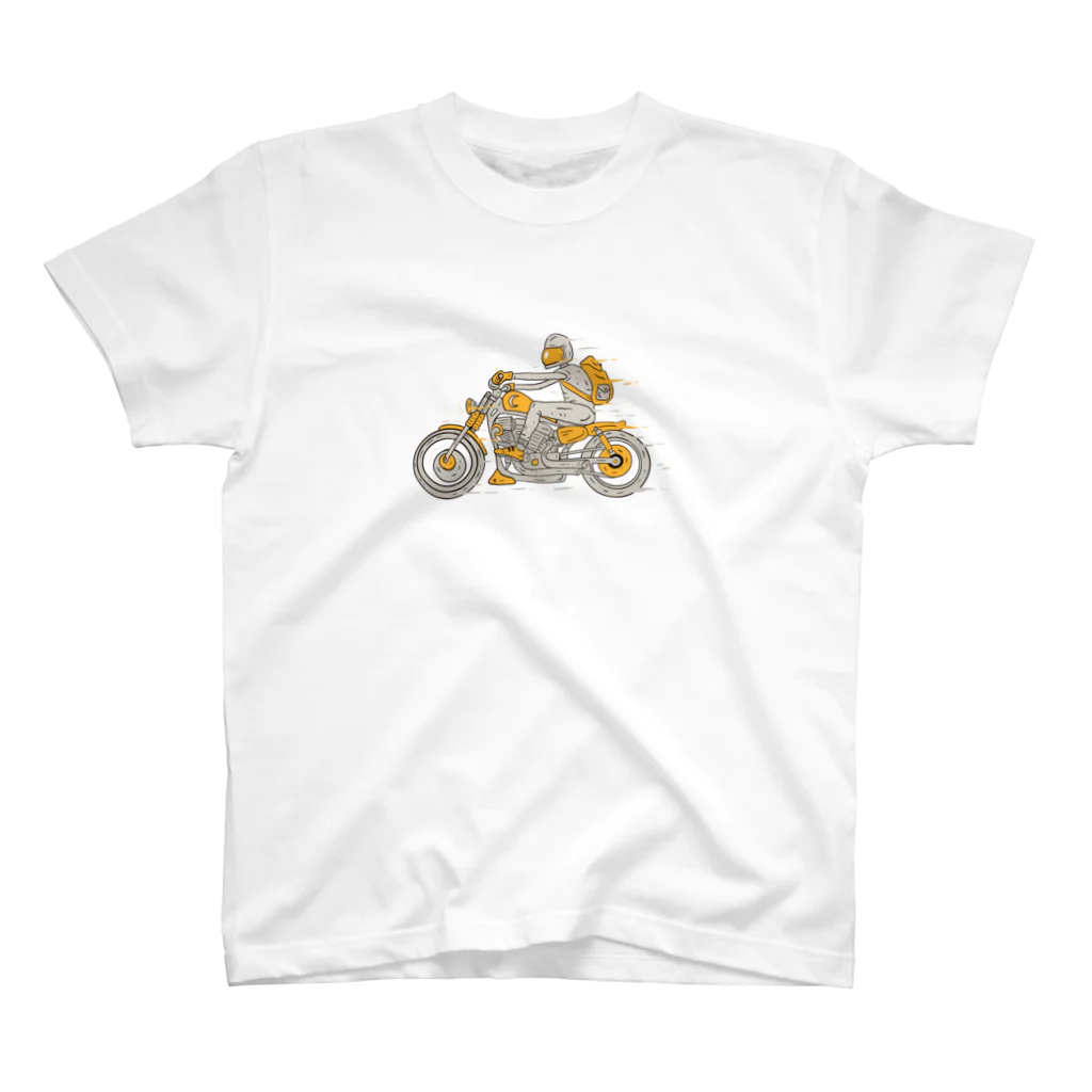 77Artcoのcafe racer#1 Regular Fit T-Shirt