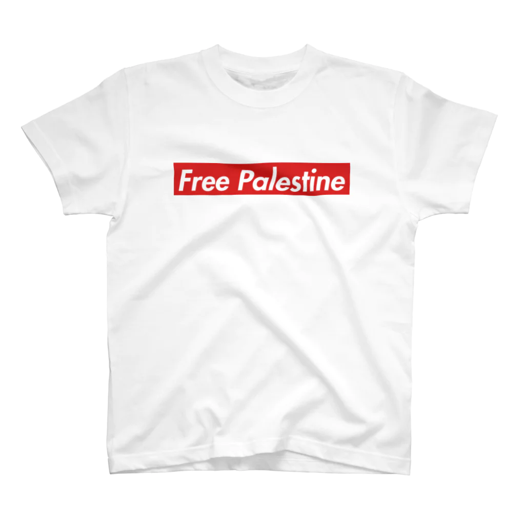 YaHabibi ShopのFree Palestine　パレスチナ解放のためのもの Regular Fit T-Shirt