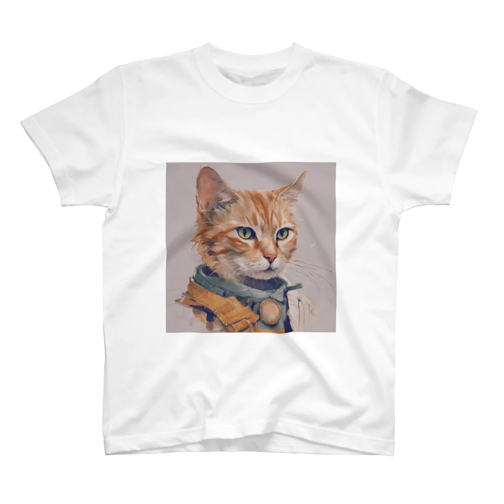 ミシンの猫 スタンダードTシャツ