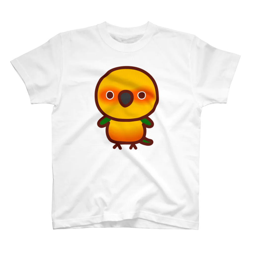 いんこ屋堂のナナイロメキシコインコ スタンダードTシャツ