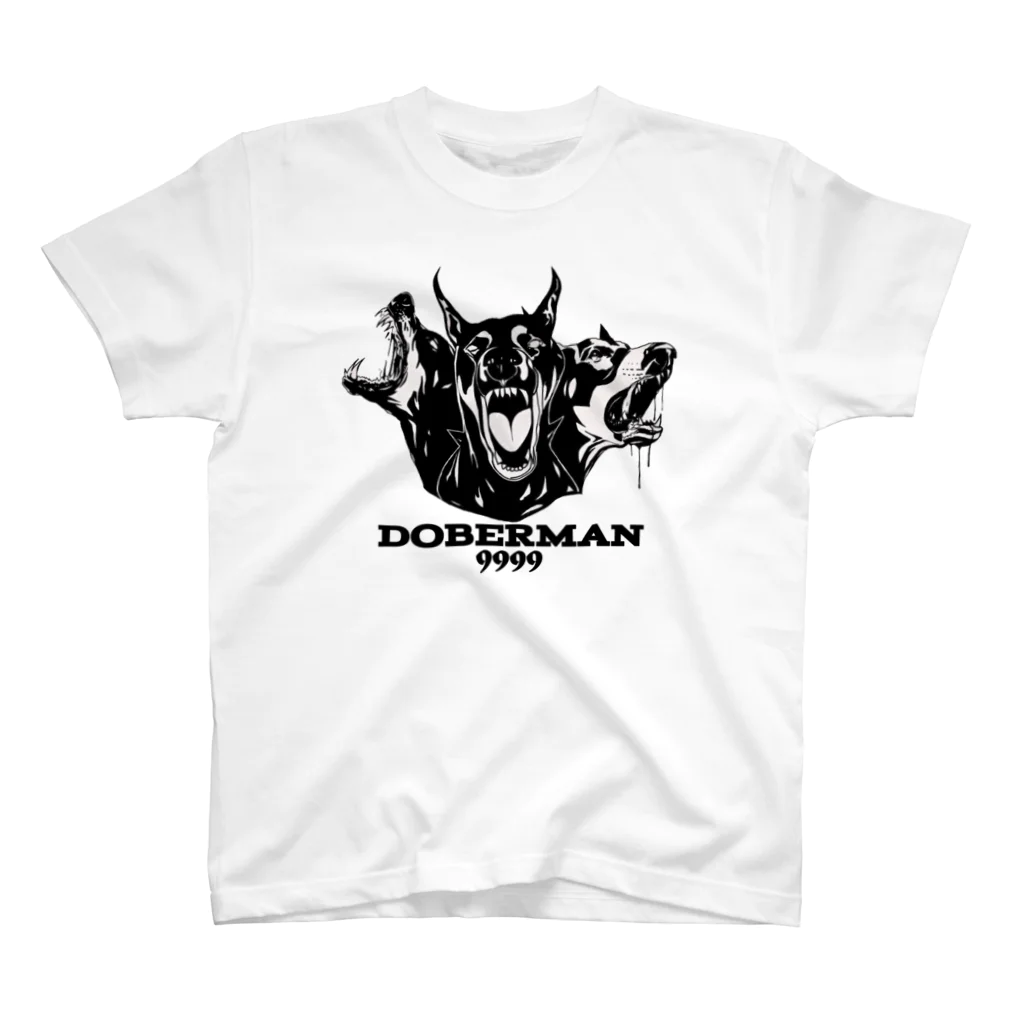 DOBERMAN 9999の“アグリーケロベロスP33” スタンダードTシャツ