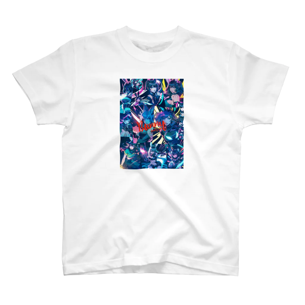 BUNNY-ONLINEのBUNNY-ART No.07 アメコミヴィンテージ Regular Fit T-Shirt