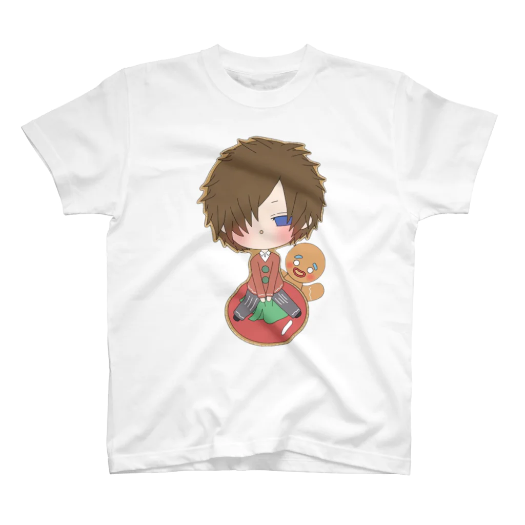 (⊙ө⊙)ﾘｮｰ!!🍅のクッキーマン スタンダードTシャツ