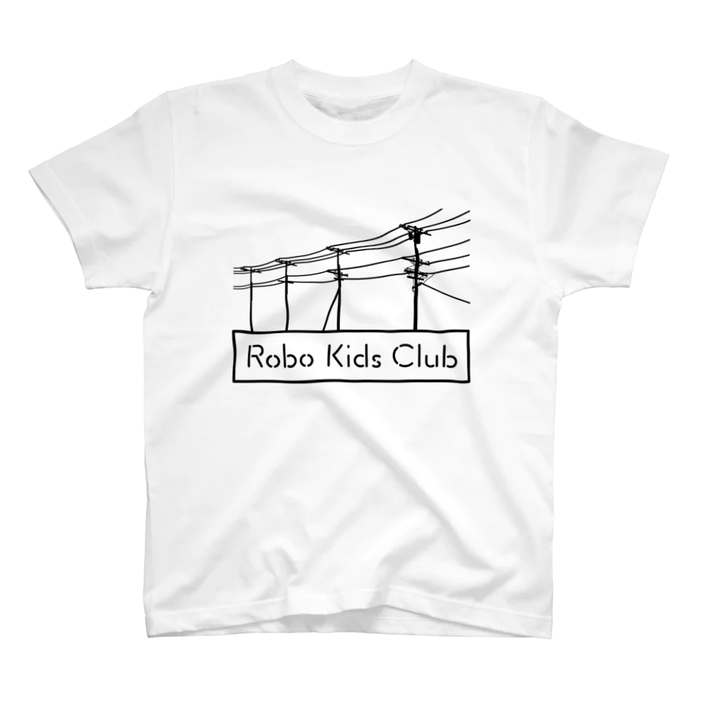 ロボキッズクラブ倶楽部のロボキッズクラブ（白） Regular Fit T-Shirt