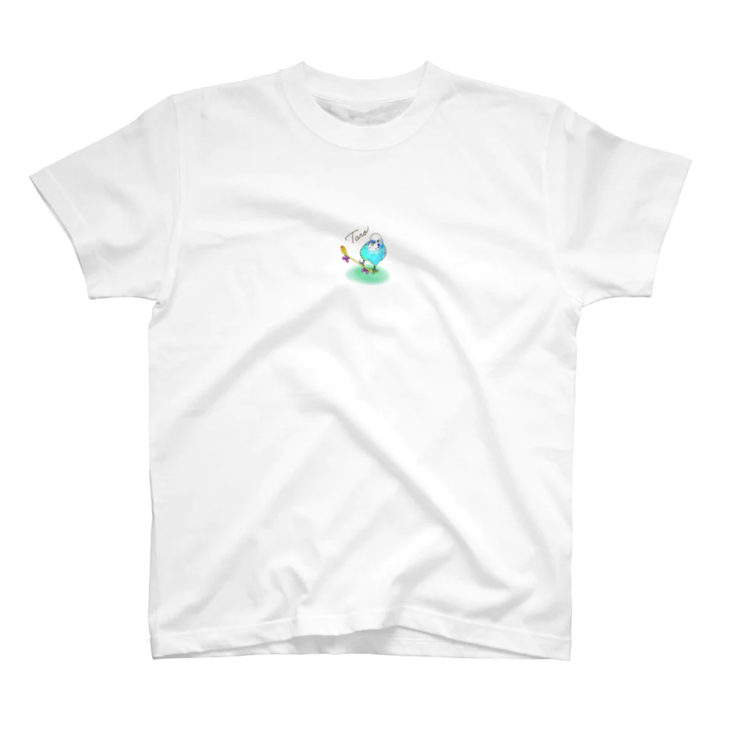 スケボーインコ　Taroのスケボーインコ　タロ Regular Fit T-Shirt