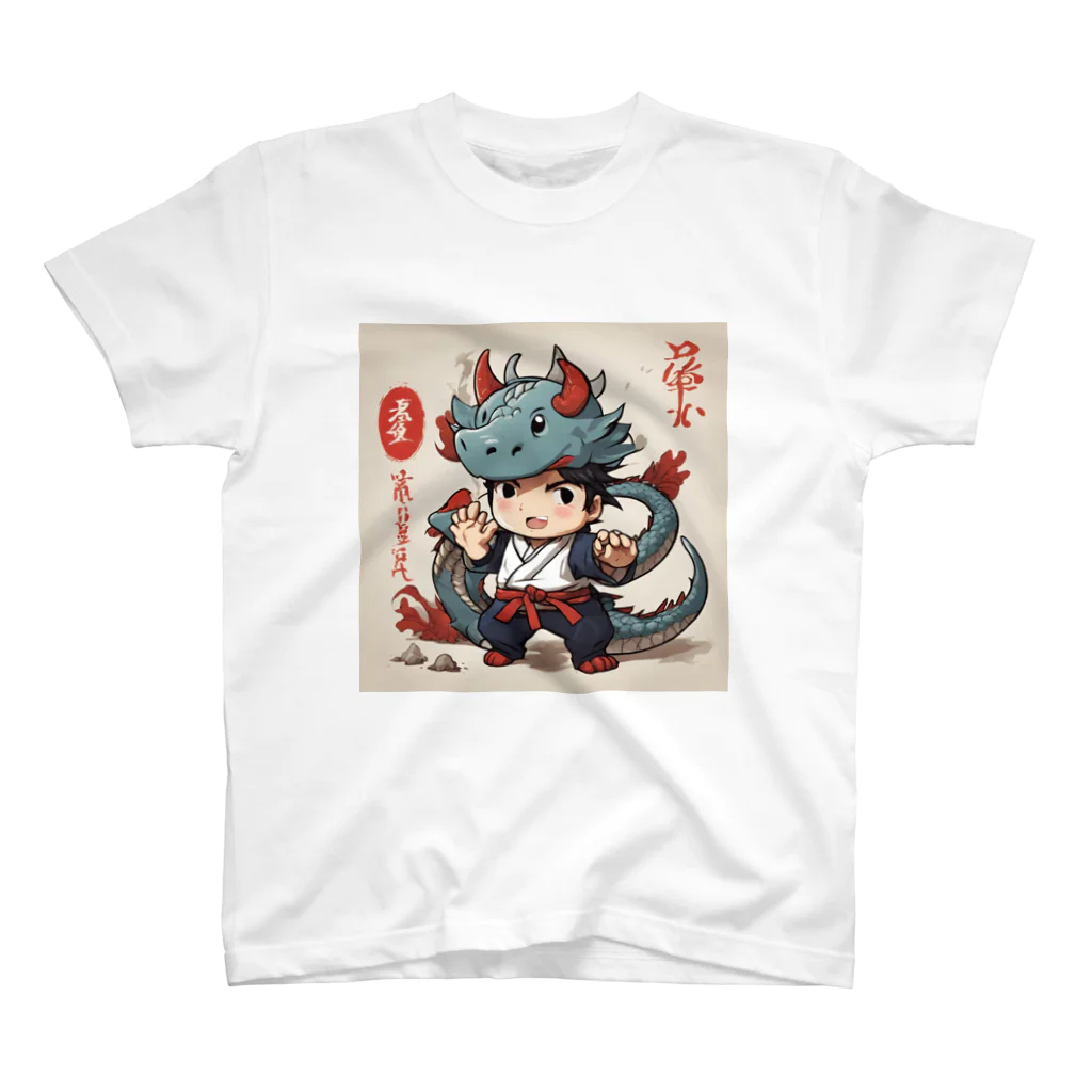 the blue seasonの竜の心を持つ少年 スタンダードTシャツ