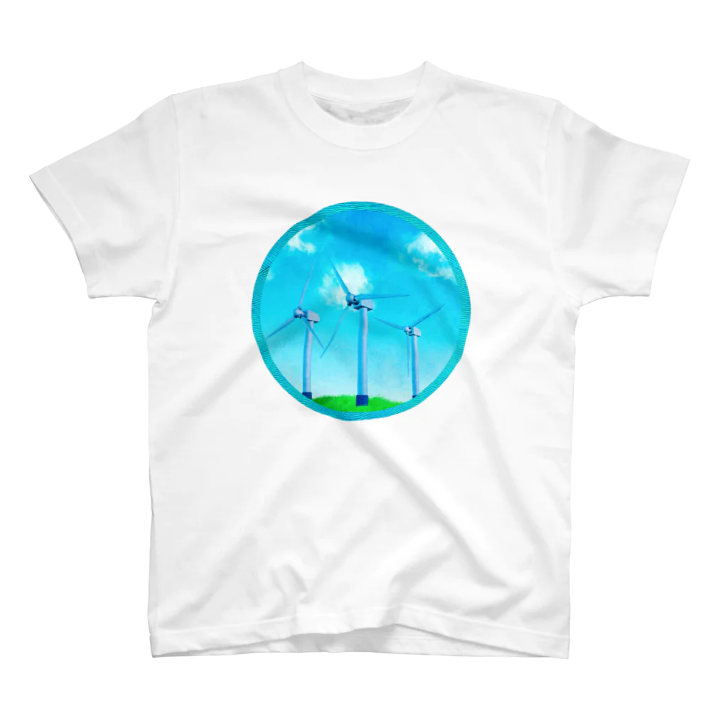 2D&3D「H.S」StoreのWind Power スタンダードTシャツ