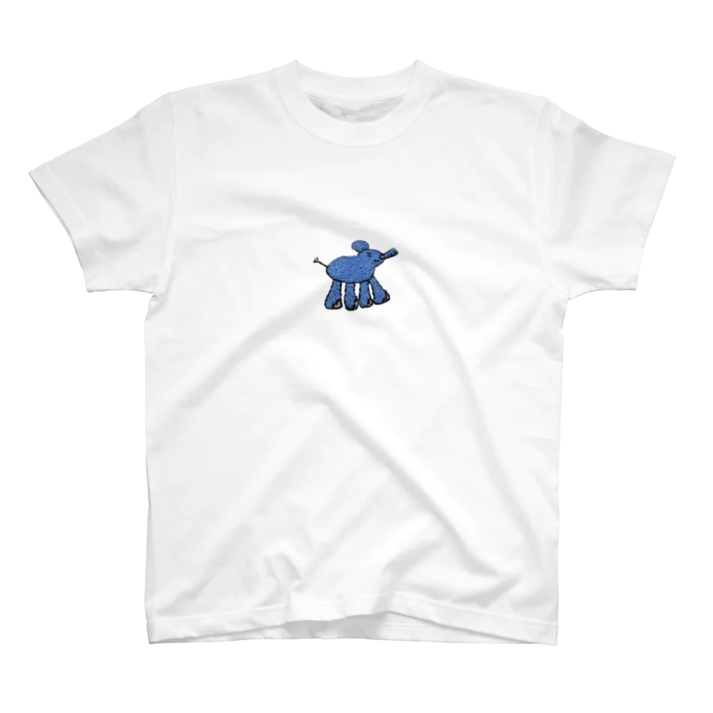 ホノボーノノのぬくもり溢れる刺繍ゾウさん Regular Fit T-Shirt