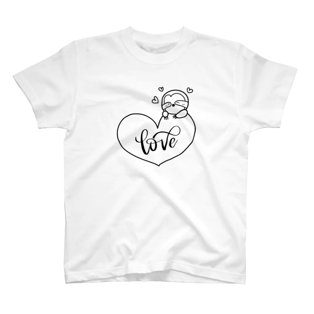 きら星のナマケモノLOVE Regular Fit T-Shirt