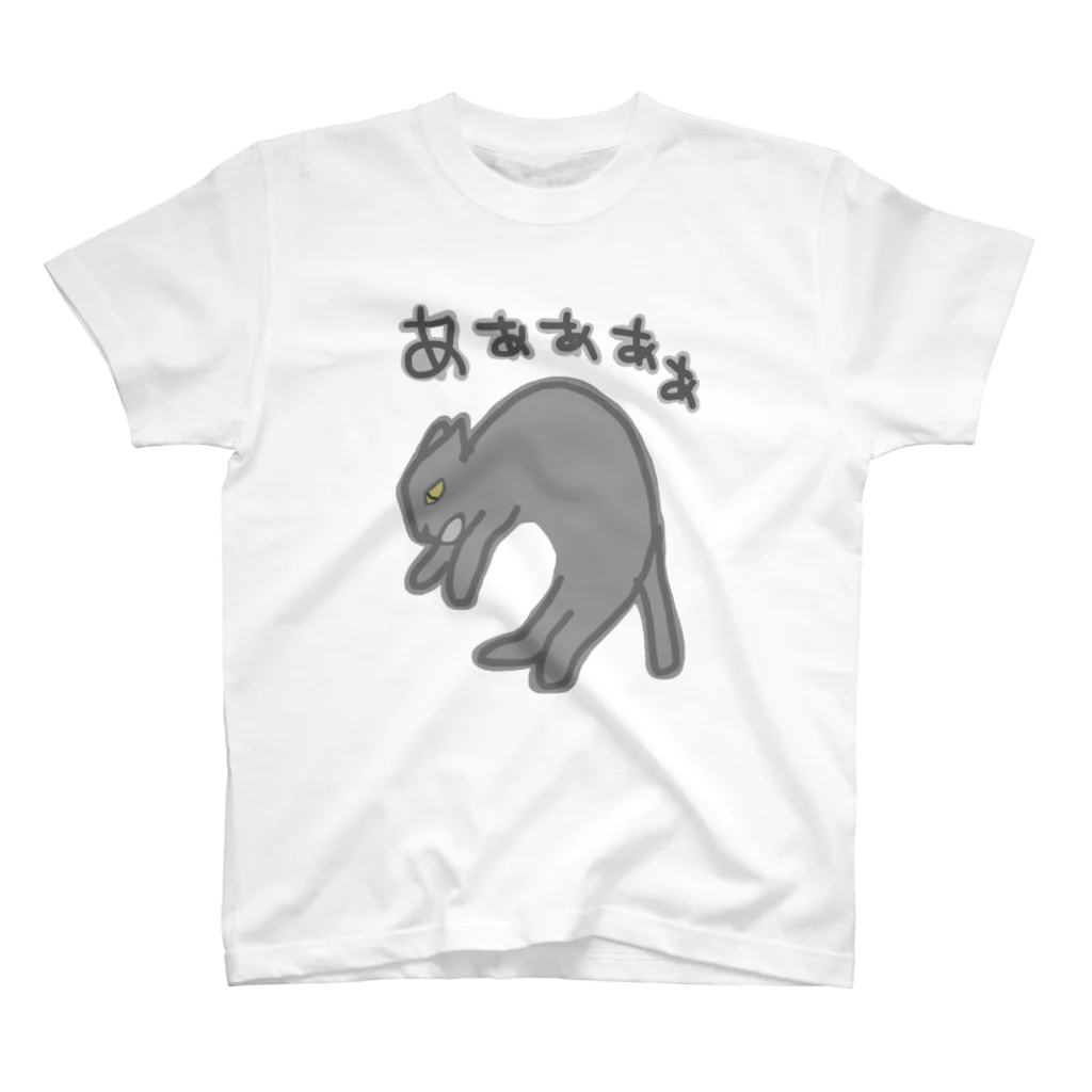 ミナミコアリクイ【のの】の抱っこ嫌だ【猫】 スタンダードTシャツ