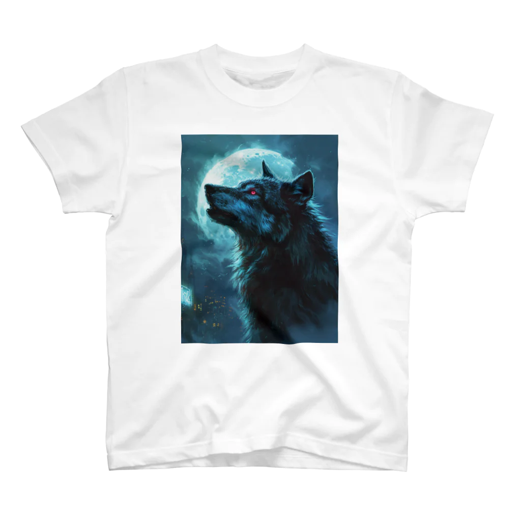 The_Hunting_GroundのTonight's moon is for wolves. Regular Fit T-Shirt