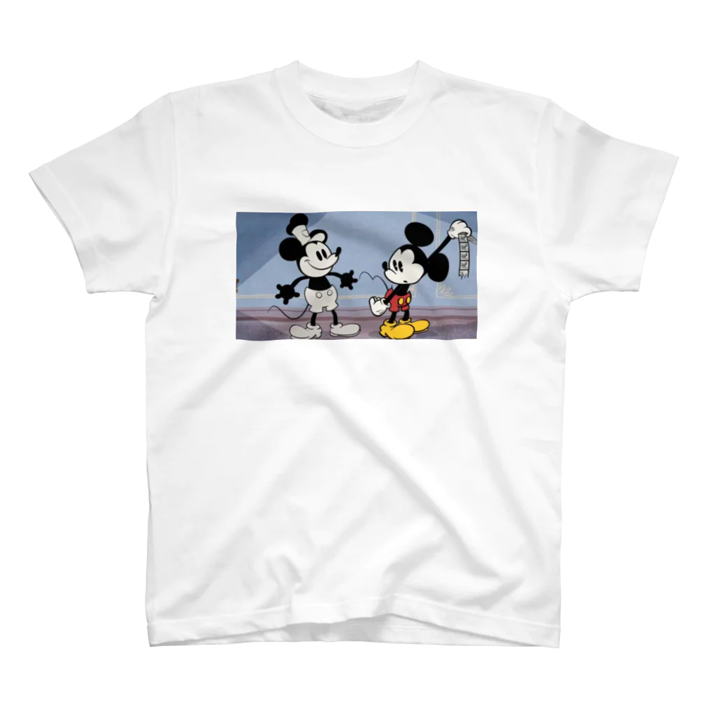 mickeymouse2024の【100個限定】懐かしのミッキー＆ミニー スタンダードTシャツ