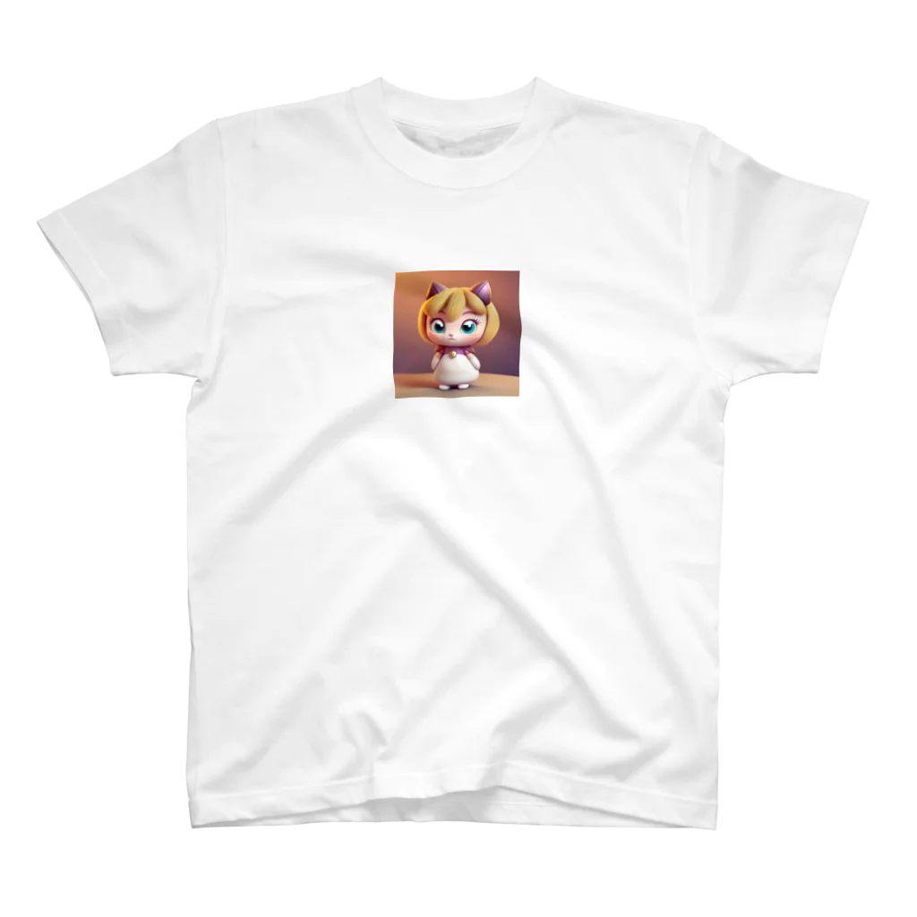 Pitooooのかわいい3Dキャラのグッズ スタンダードTシャツ