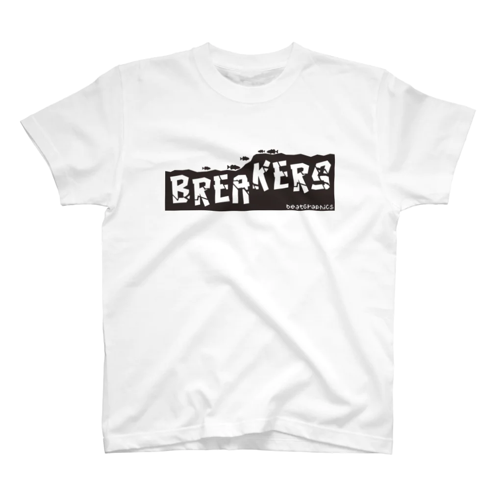 アングラーズデザイン BEATGRAPHICSのBREAKERS Tシャツ スタンダードTシャツ