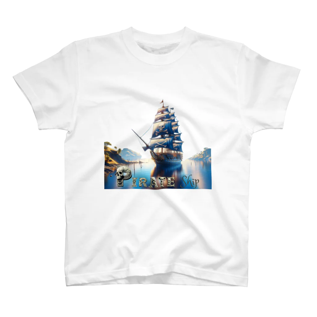 GIVEYOUWELLのpirate shipsⅢ スタンダードTシャツ