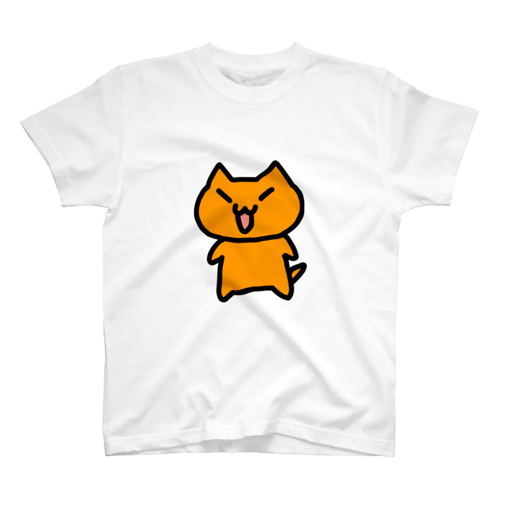 モコモコまゆびしのサカモト スタンダードTシャツ