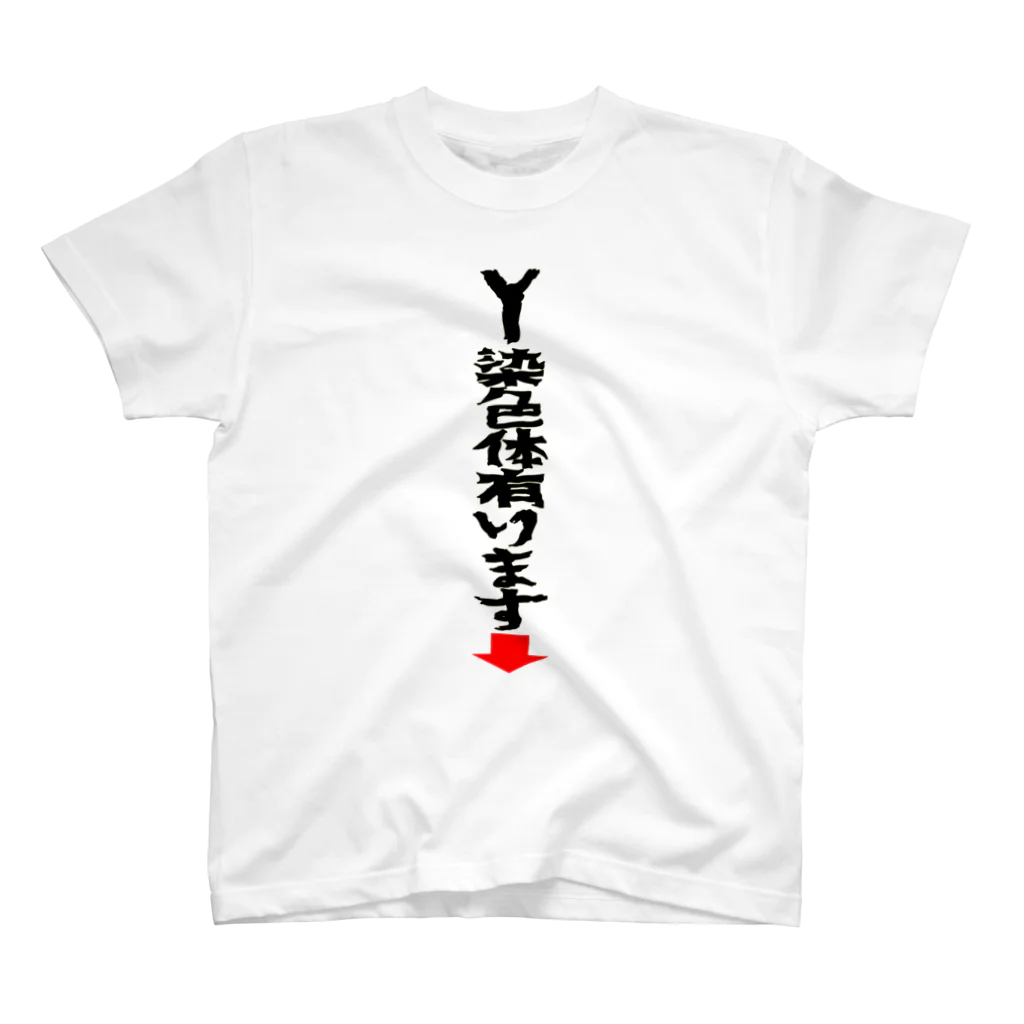 AAAstarsのY染色体有ります↓ スタンダードTシャツ