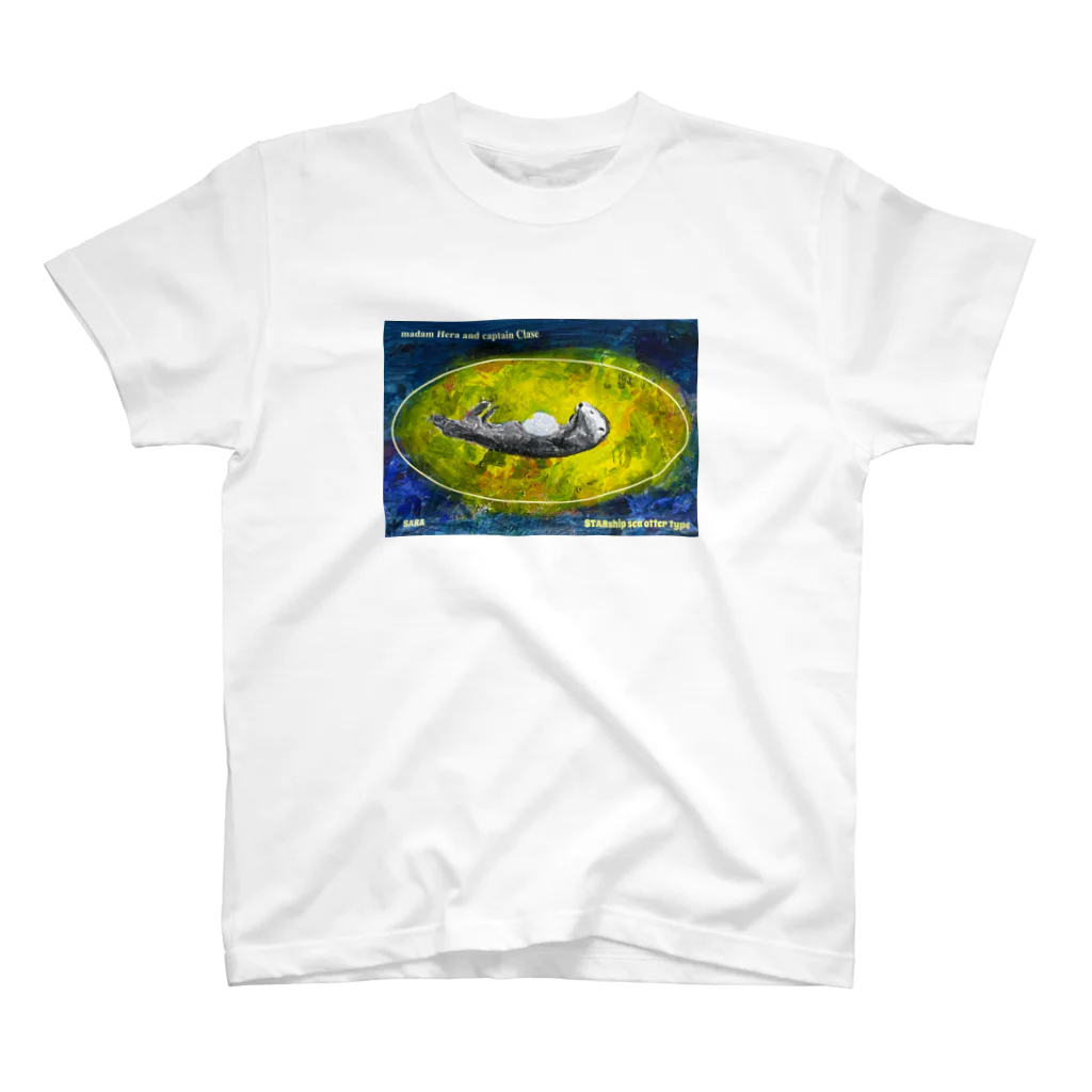  ブンスタのラッコ型宇宙船 スタンダードTシャツ