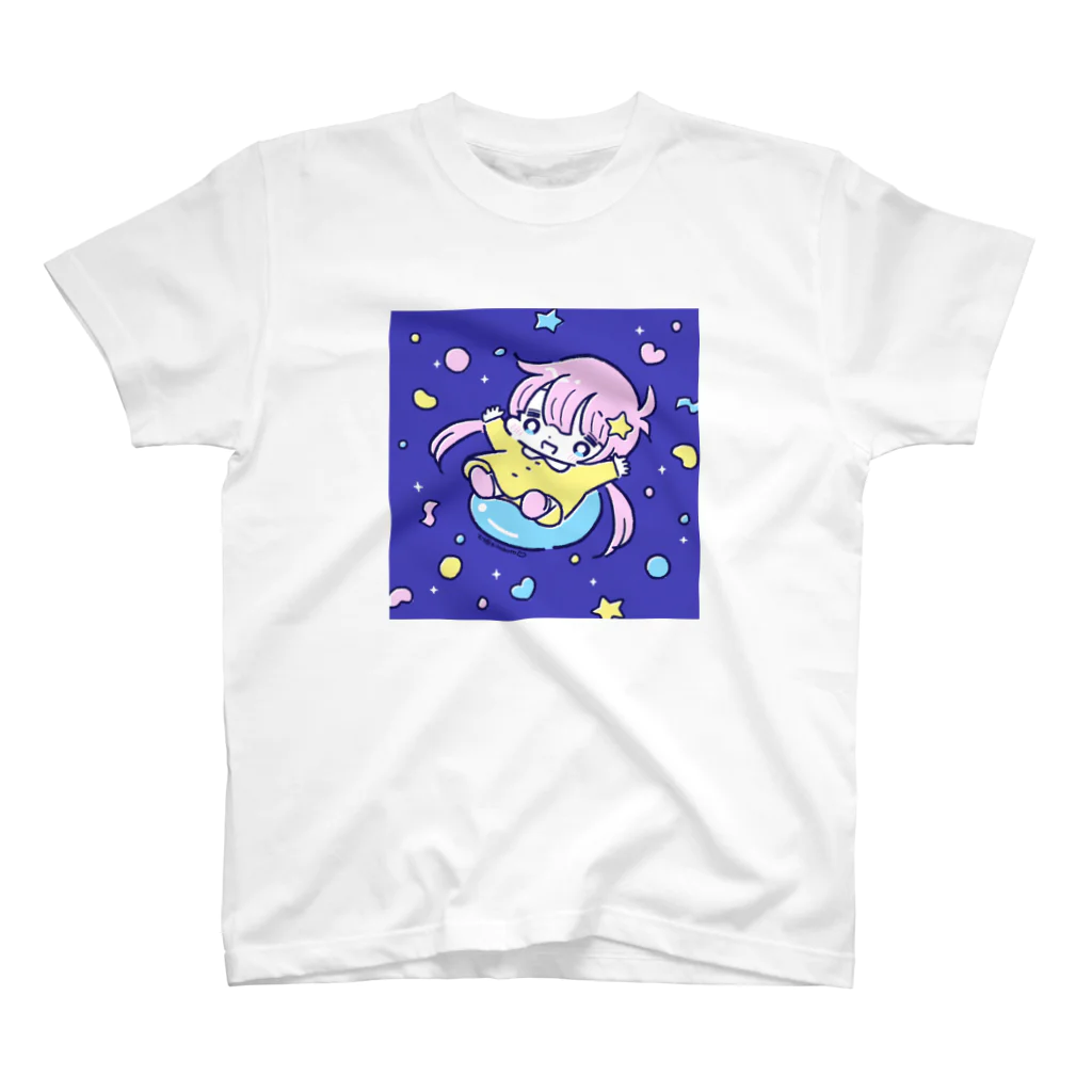 すいすい屋のうちゅうグミ スタンダードTシャツ