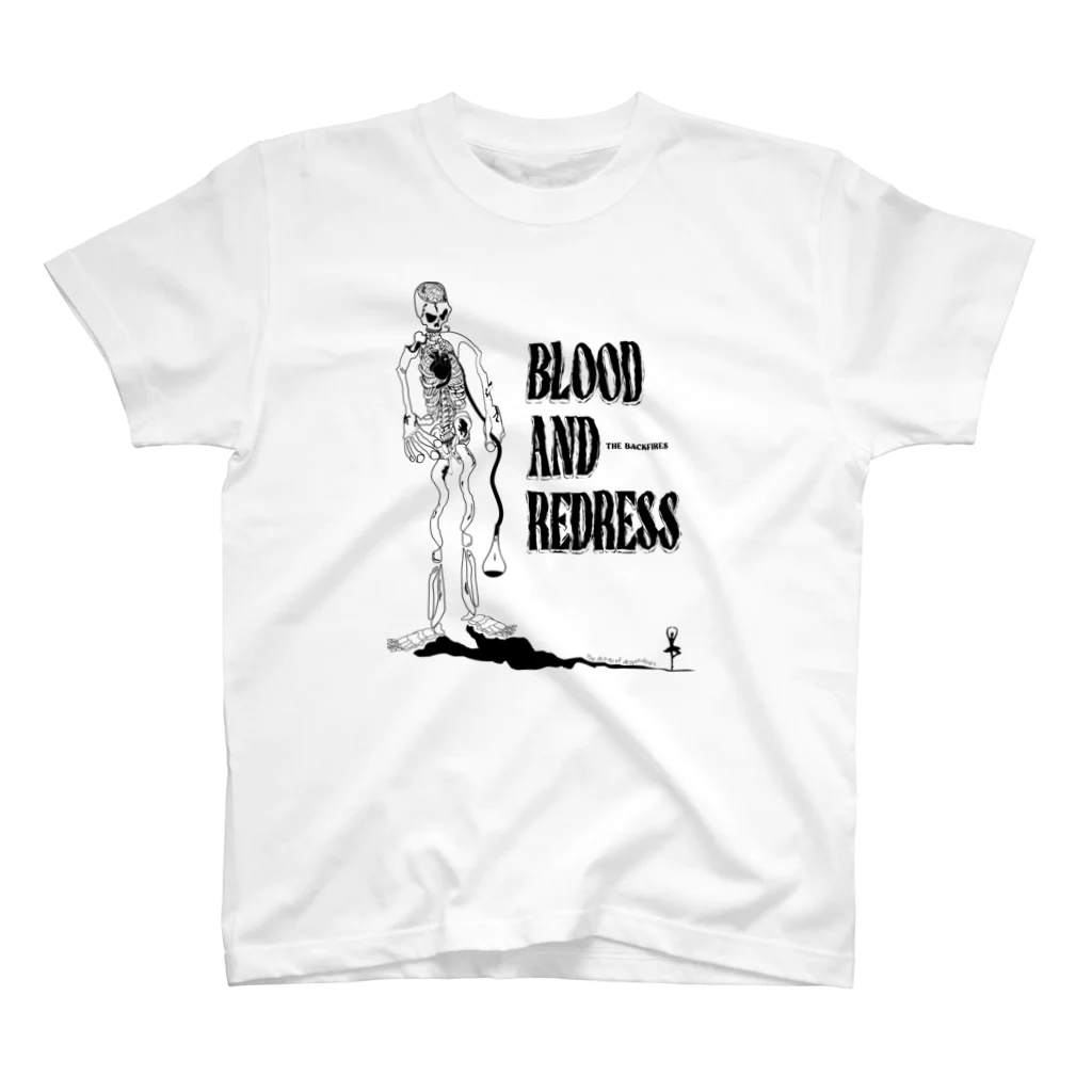 BRAND NEW WORLDのBLOOD AND REDRESS スタンダードTシャツ